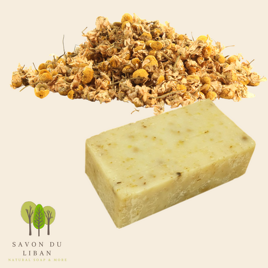 Floralux: "Chamomile" Soap Bars by Savon Du Liban, handmade and natural