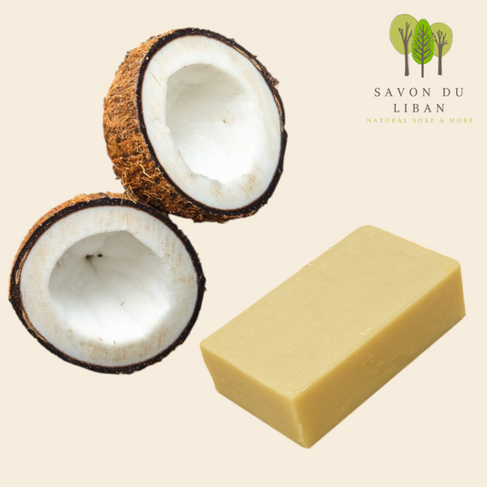 Floralux: "Coconut" Soap Bars by Savon Du Liban, handmade and natural