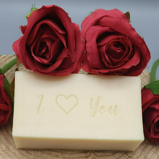 What is stamped soap? Can I personalize my own writing on the soap?
