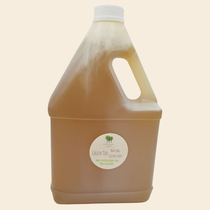 Natural Liquid Soap Gallon 3 Liters: Green Tea