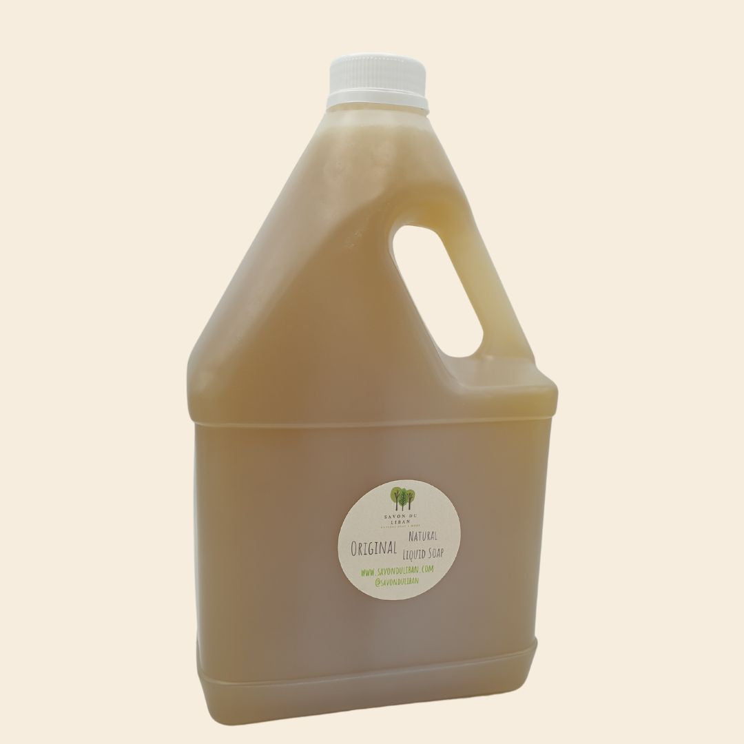 Natural Liquid Soap Gallon 3 Liters: Original