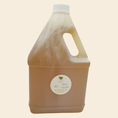 Natural Liquid Soap Gallon 3 Liters: Rose