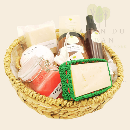 Santa's Indulgence Basket | Luxurious Self-Care Holiday Gift