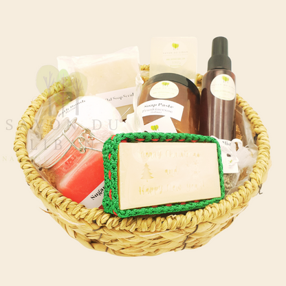 Santa's Indulgence Basket | Luxurious Self-Care Holiday Gift